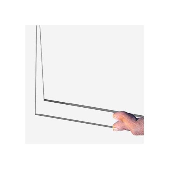 Menyholder Pyramide lett å skifte plakat