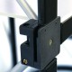 Komplett messestand detaljbilde av pop-up bord