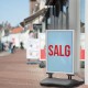 Utendørs gatebukk med hjul for utebruk