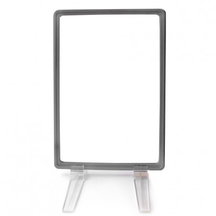 Plastramme i A5 format til bord