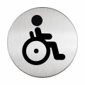 Toalett skilt handicap