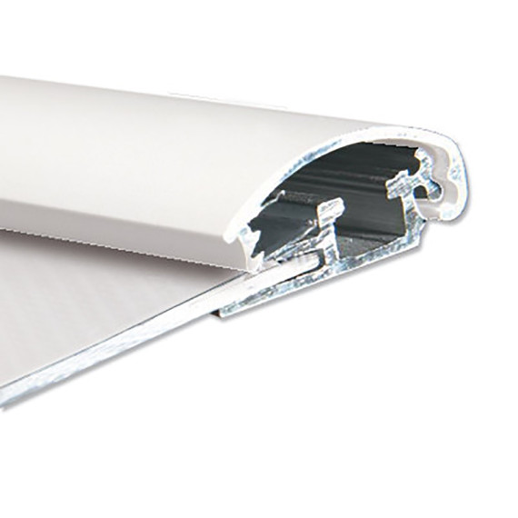 Hvit ramme uten bakplate
