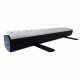 Svart matt roll-up kassett