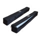 Svart Roll-up kassett 85 cm