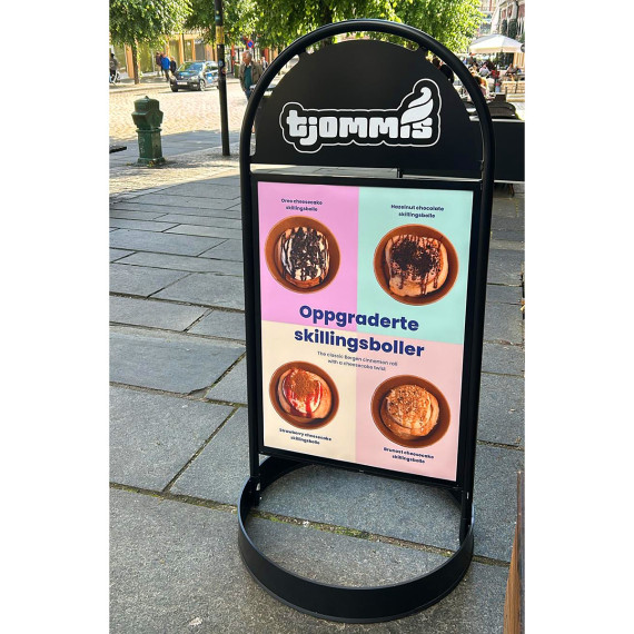 Vi ønsker Tjommis lykke til med salget og takker Valentina Wimmer for det flotte bildet av Gatebukk sirkel Urban i bruk.